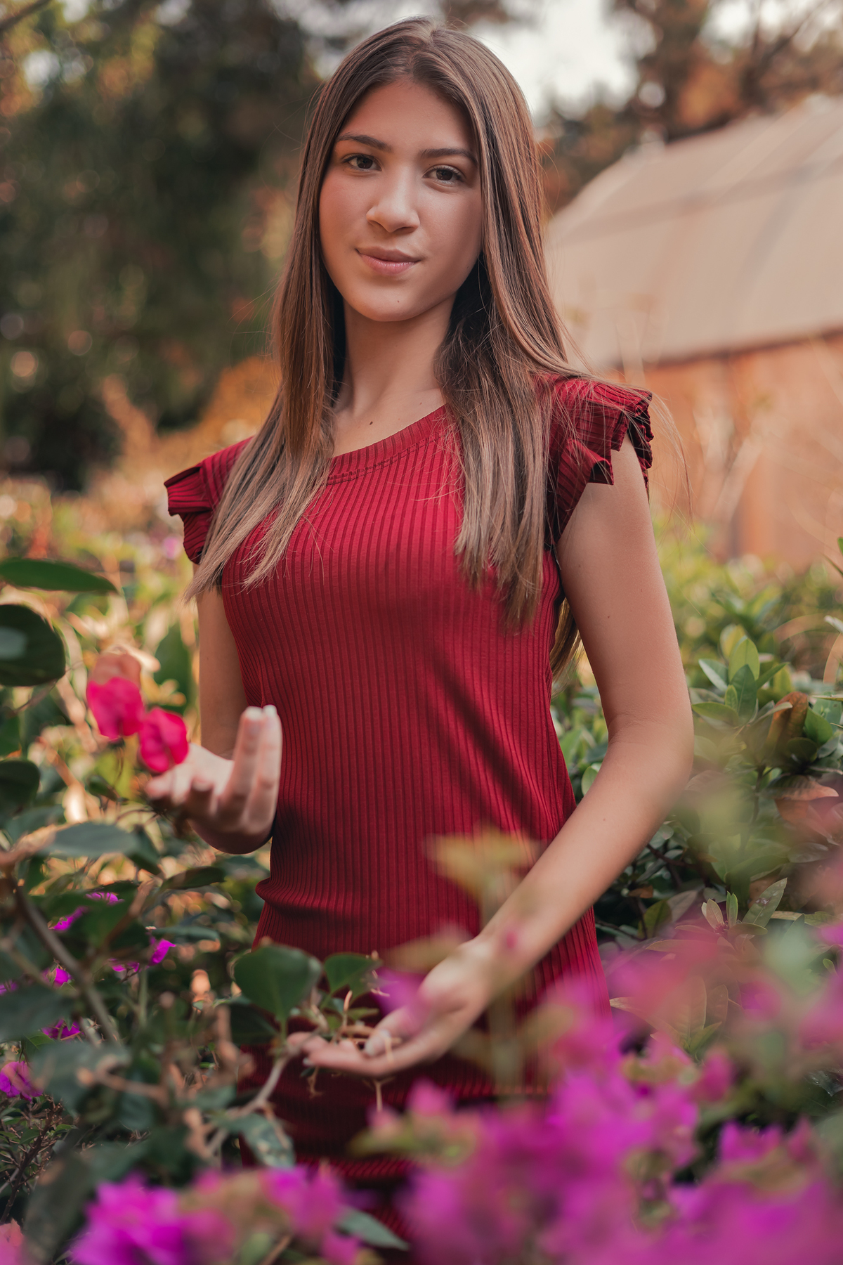 ensaio debutante Bauru - flores