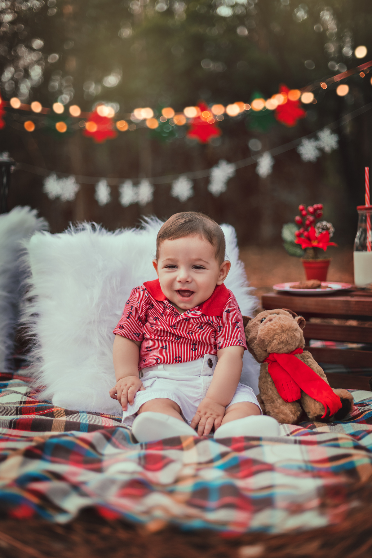 Mini-Ensaio externo de Natal em Bauru