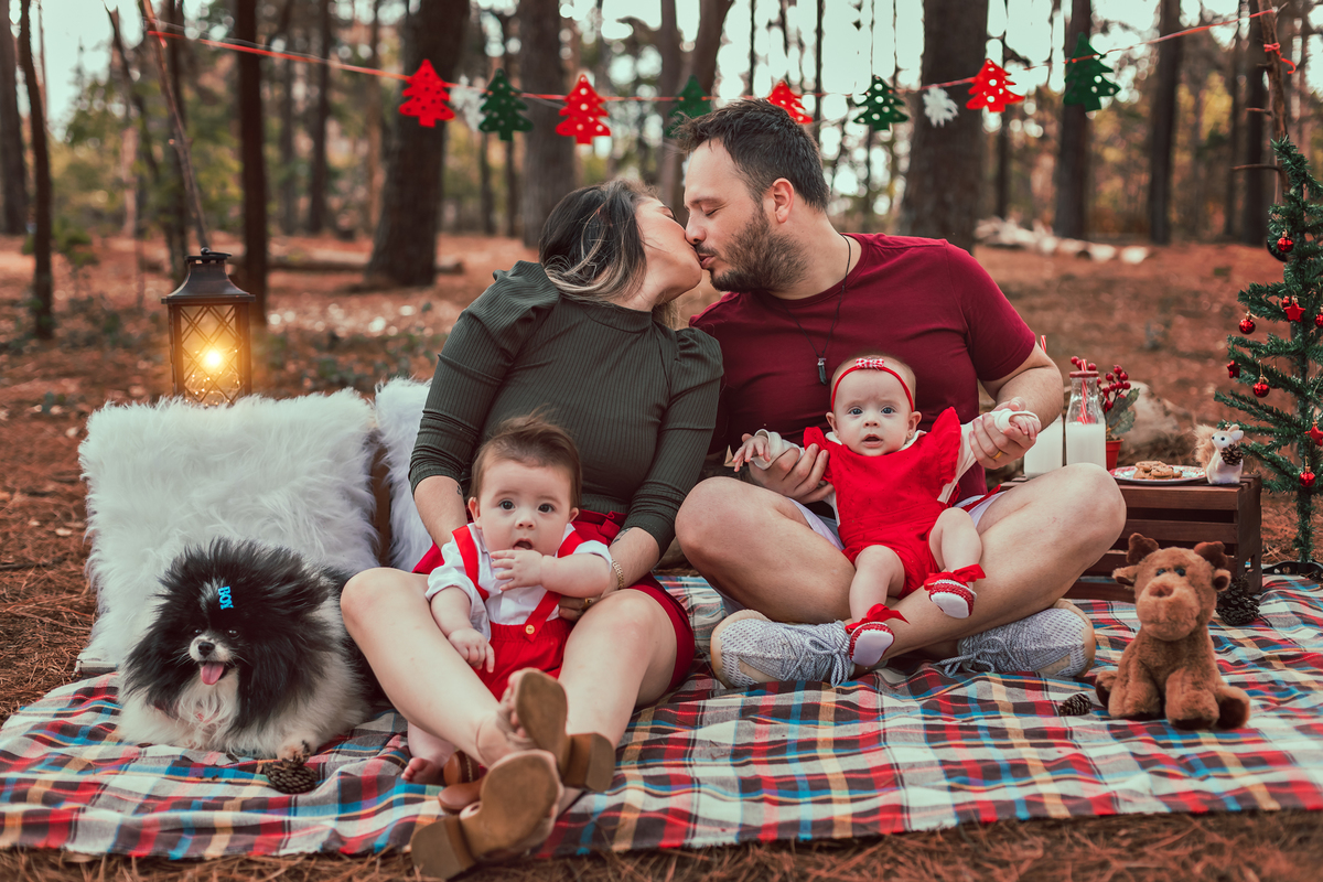 Mini-Ensaio externo de Natal em Bauru