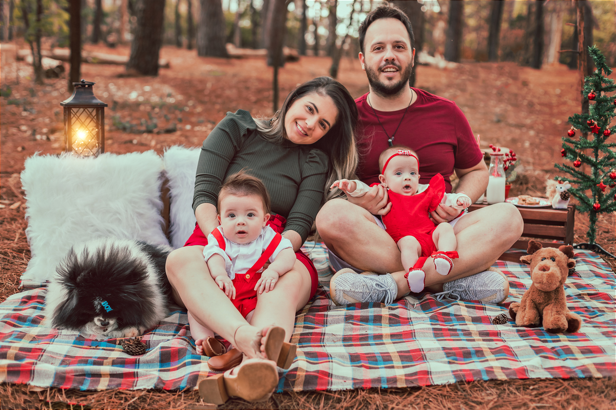 Mini-Ensaio externo de Natal em Bauru