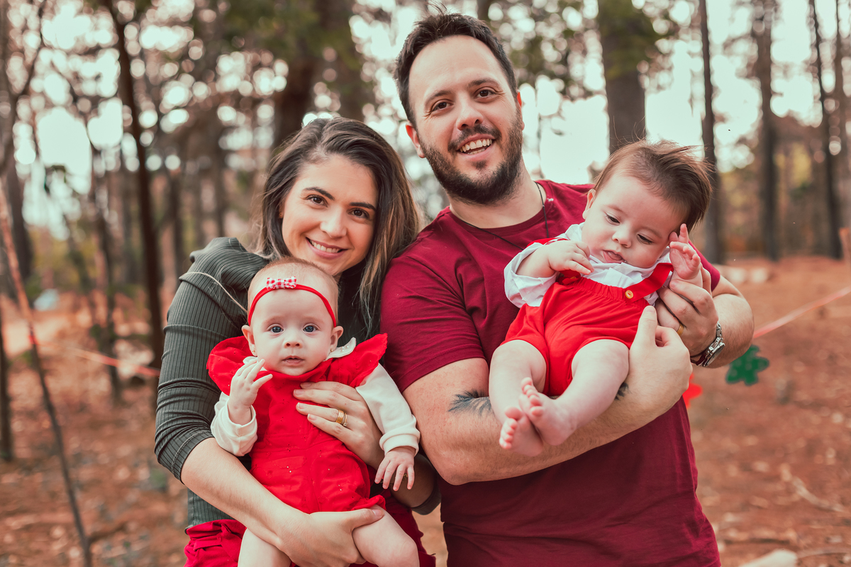 Mini-Ensaio externo de Natal em Bauru