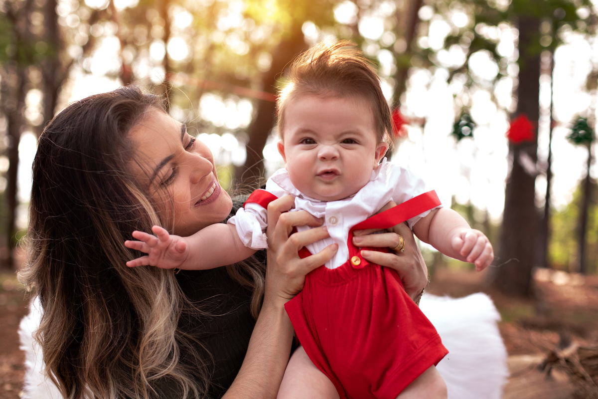 Mini-Ensaio externo de Natal em Bauru