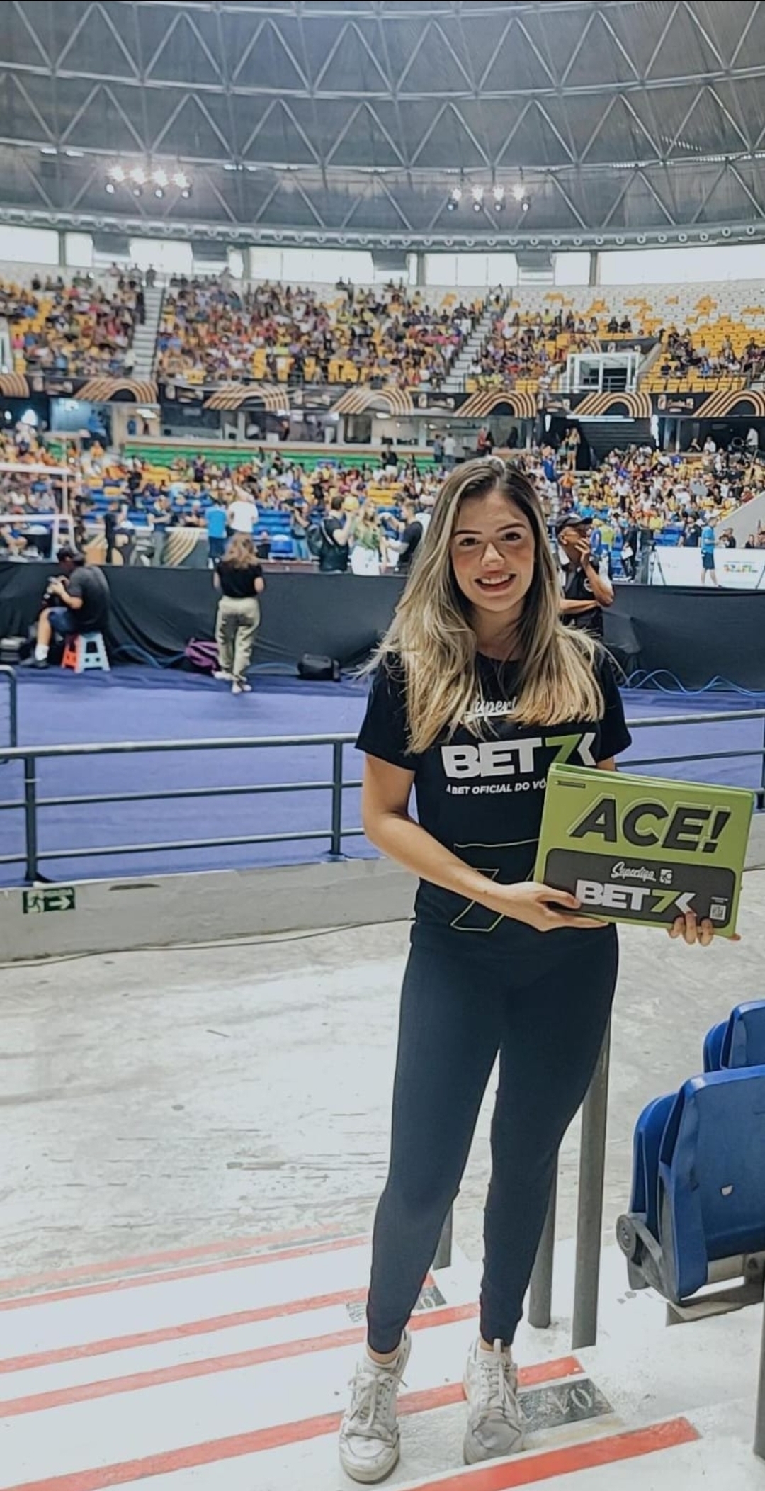 recepcionistas para exposições