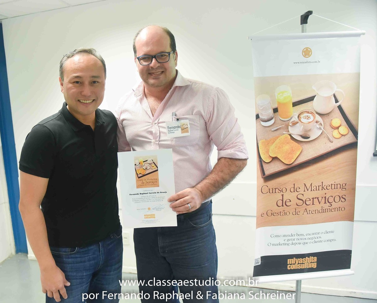 consultores de marketing Marcelo Miyashita e Fernando Raphael