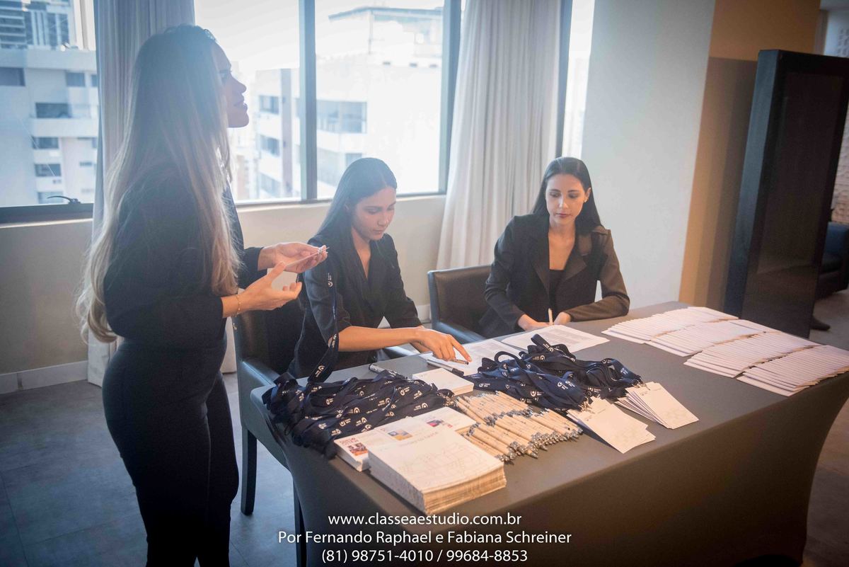 recepcionistas para eventos corporativos