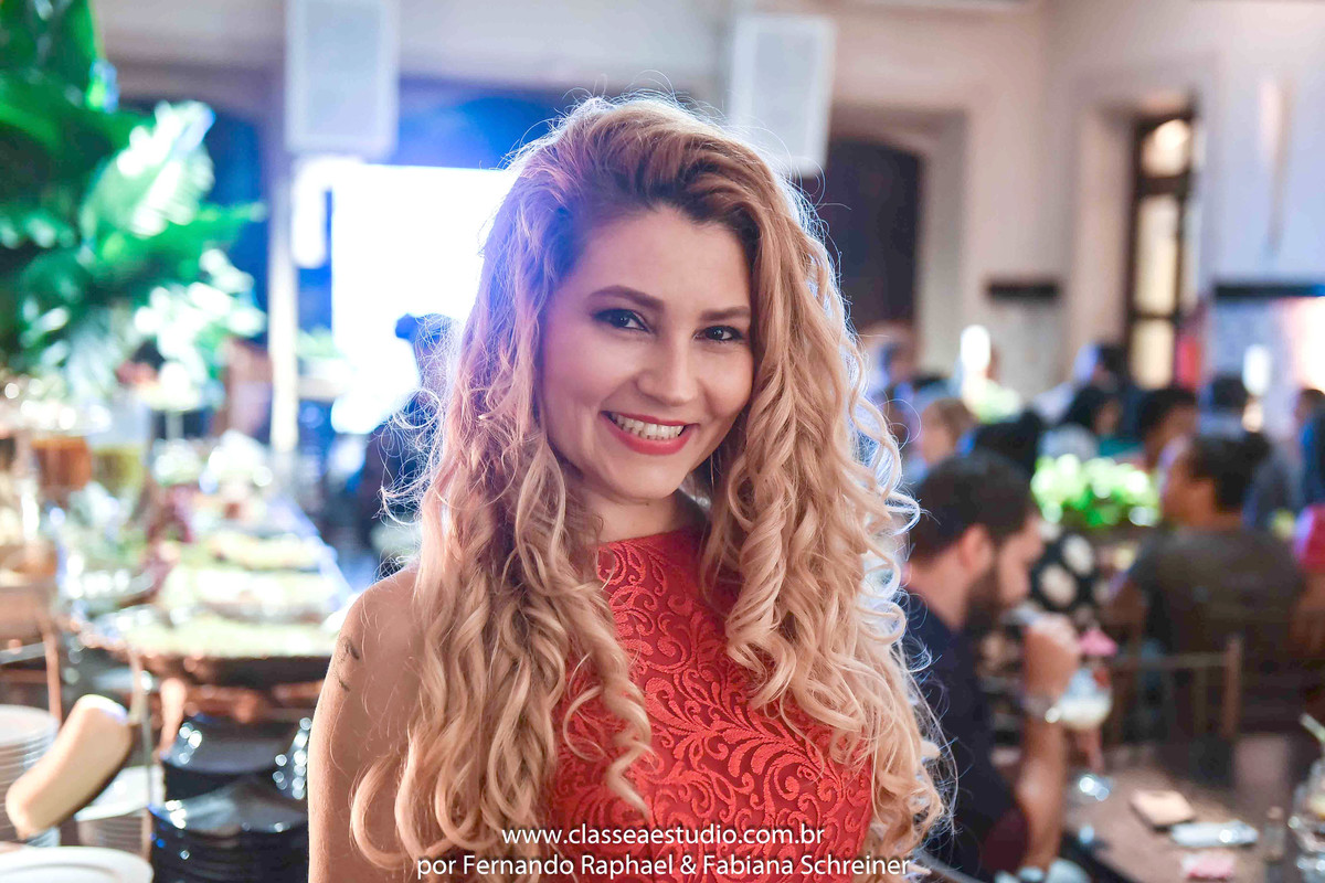 consultora de marketing Fabiana Schreiner do evento Wedding Day
