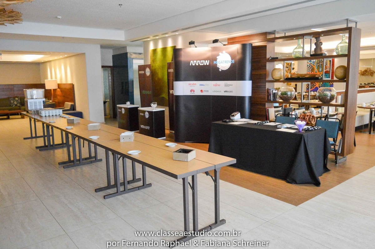 Receptivo com modelos