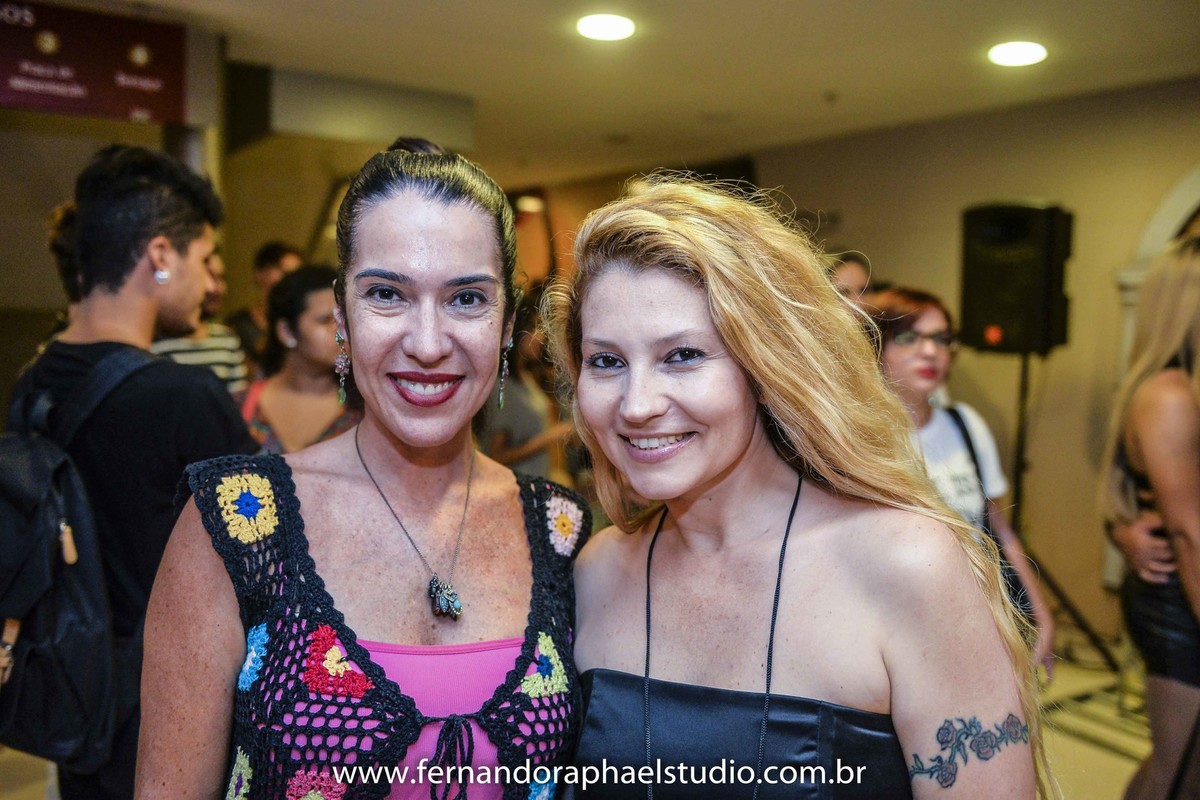 Maria do Ceu e a fotografa Fabiana Schreiner