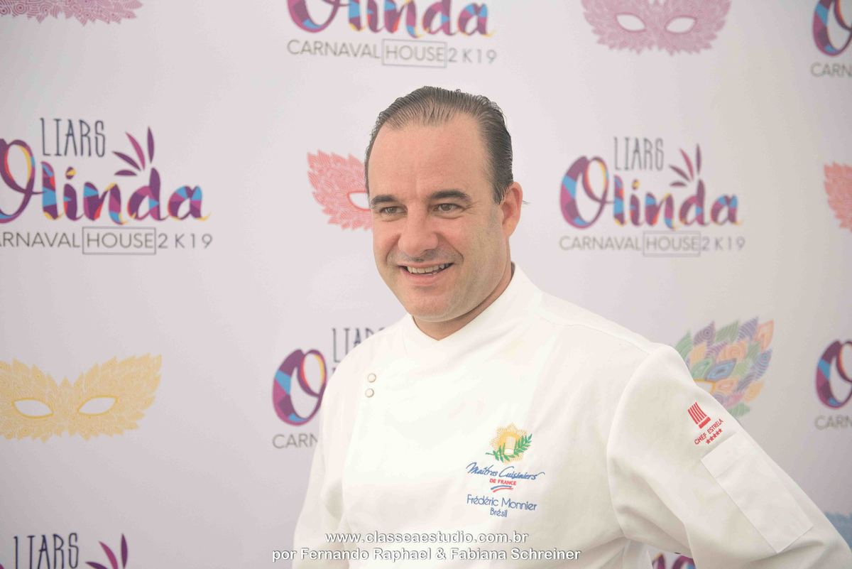 chefe de gastronomia Fréderic Monnier