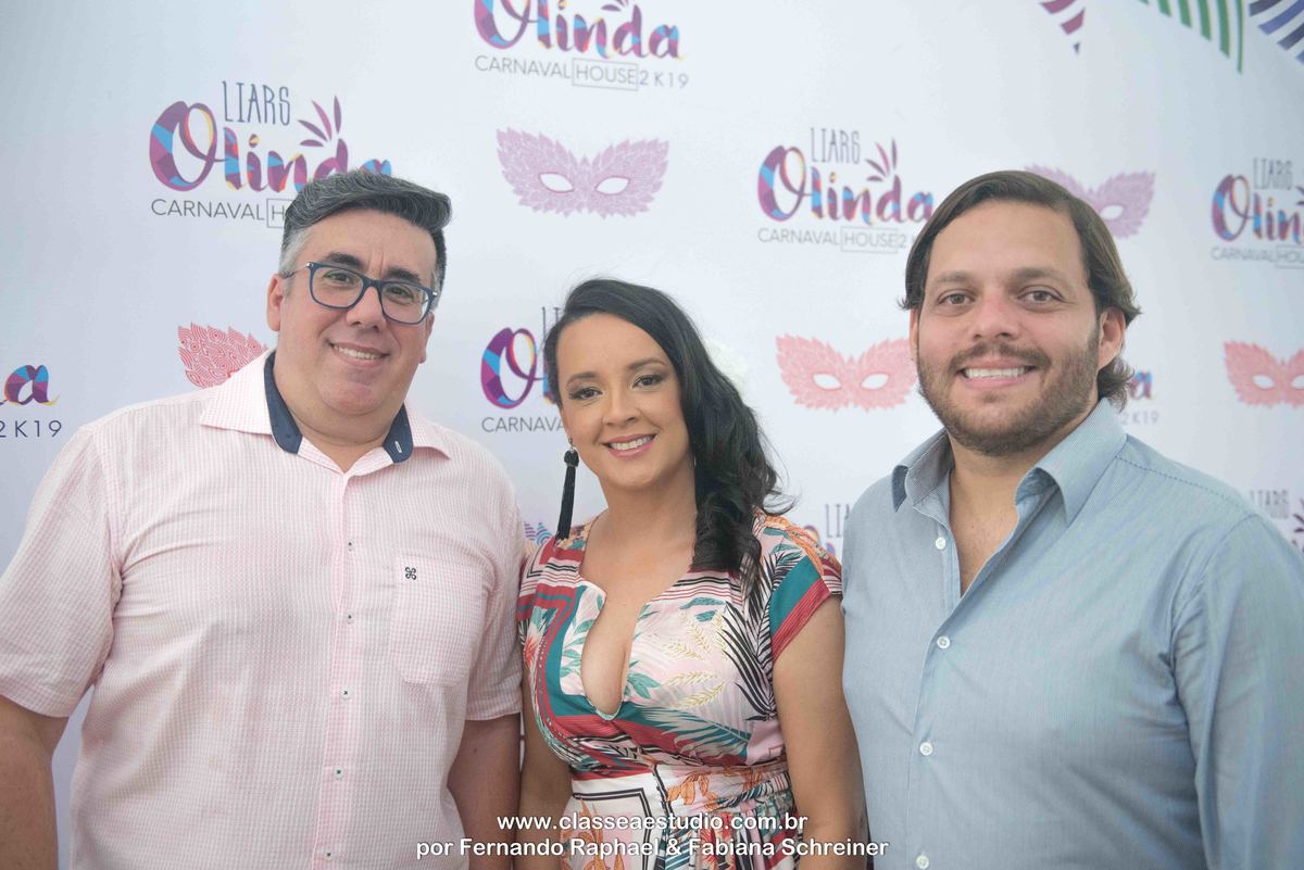 Liberado Junior, Cynthia Dias e Daniel Farias