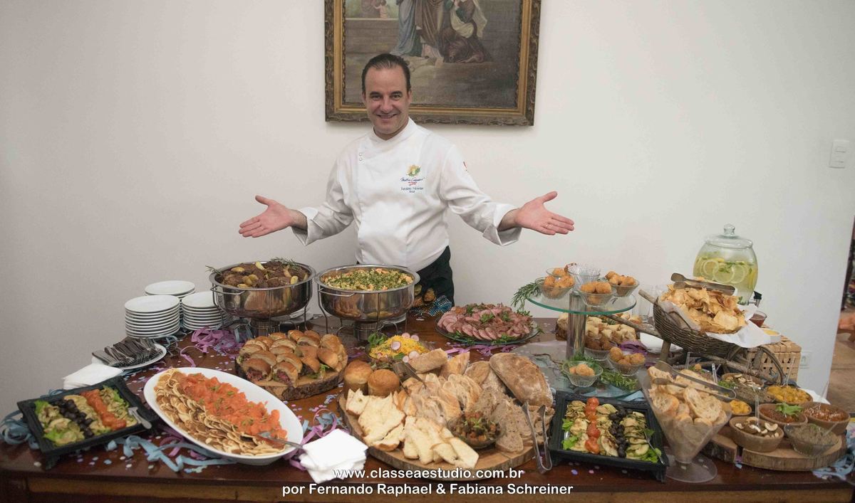 chefe Fréderic Monnier buffet