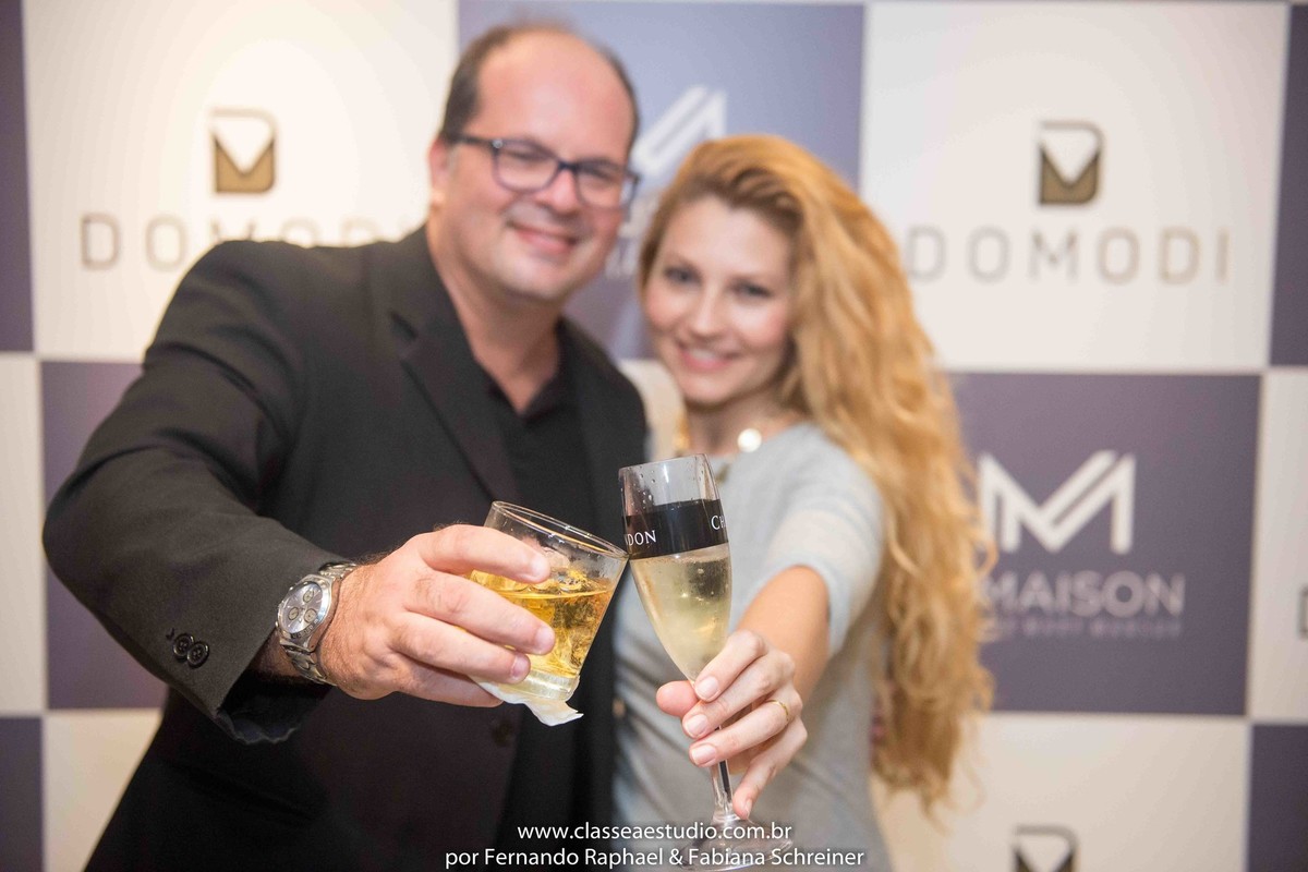 Fernando Raphael e Fabiana Schreiner