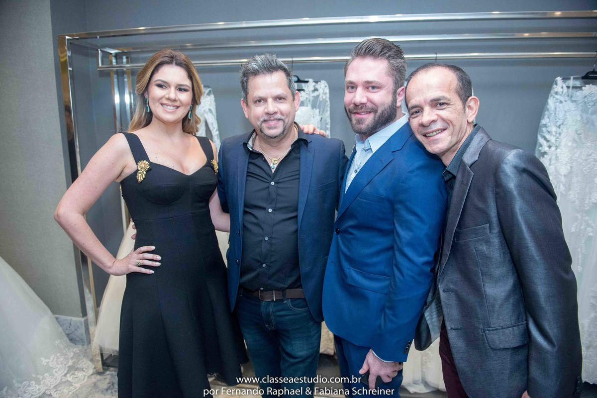 Mary Mansur, Henrique Melo, Lucas Anderi e Danilo Toscano