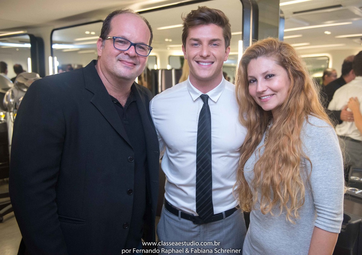 Fernando Raphael, Klebber Toledo e Fabiana Schreiner