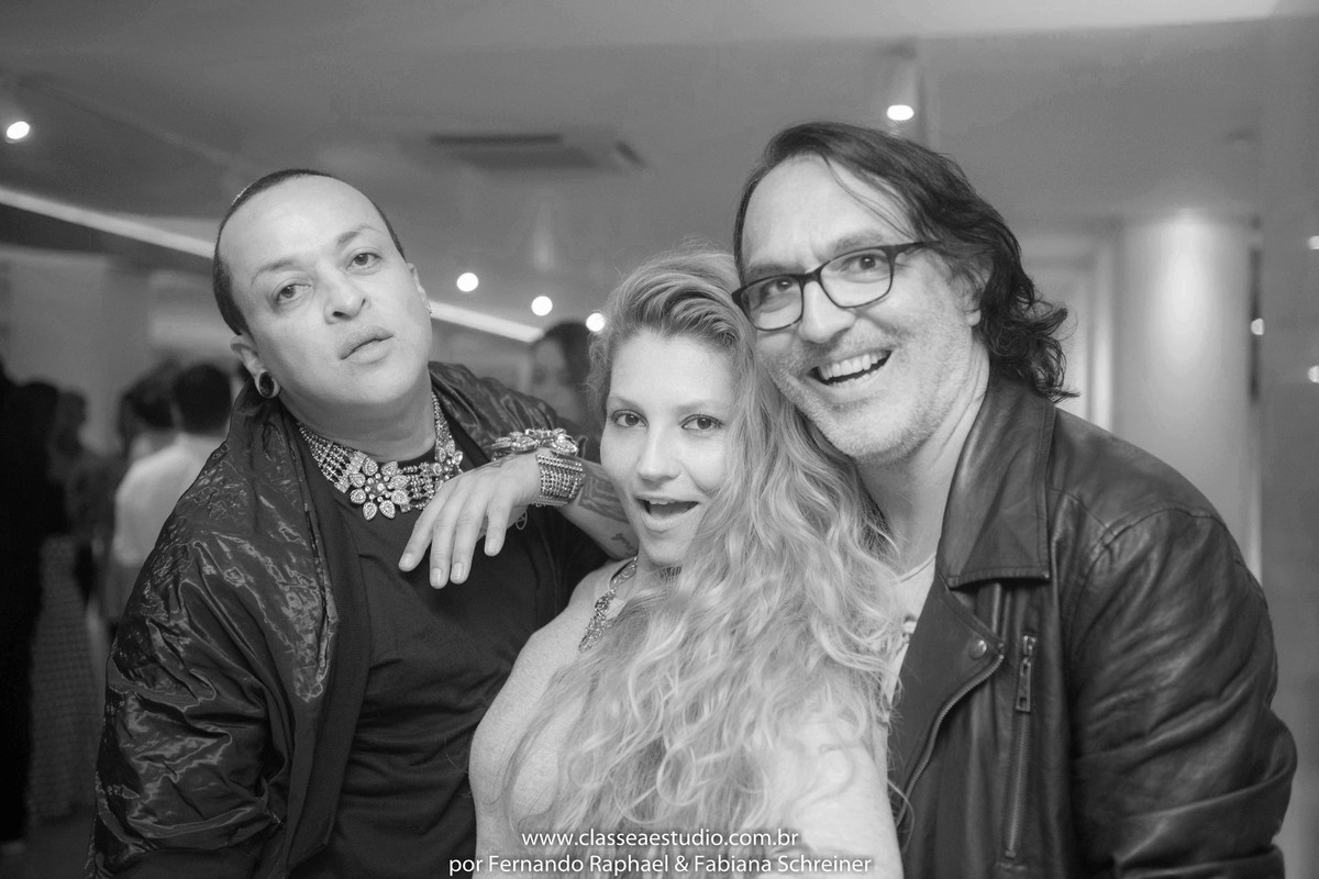 Walerio Araujo, Fabiana Schreiner e Nestor Madenes