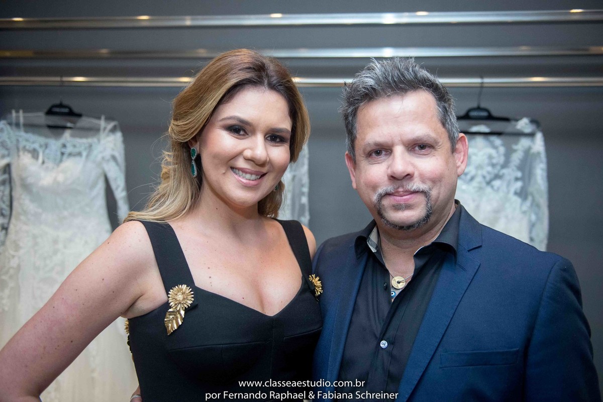 Mary Mansur e Henrique Melo