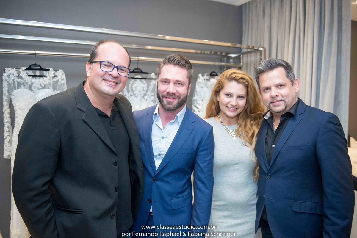 Fernando Raphael, Lucas Anderi e Fabiana Schreiner