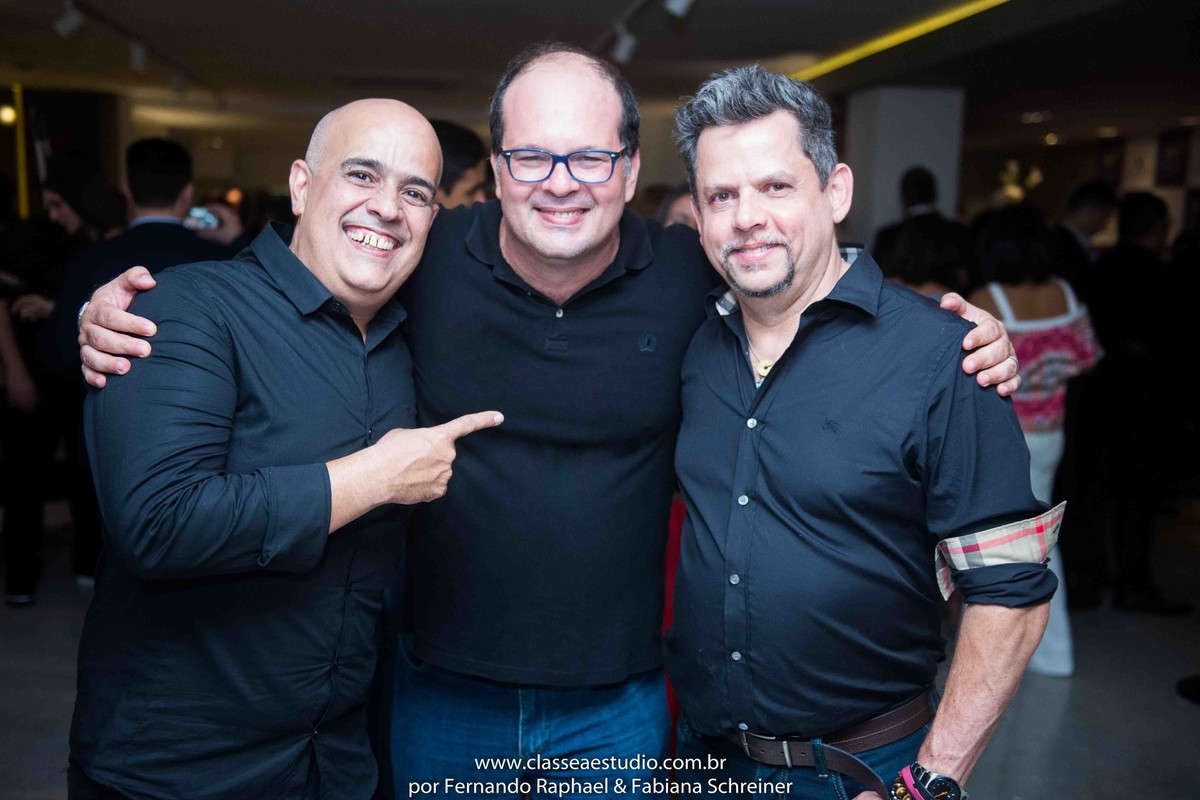 Renato Filho, Fernando Raphael e Henrique Melo