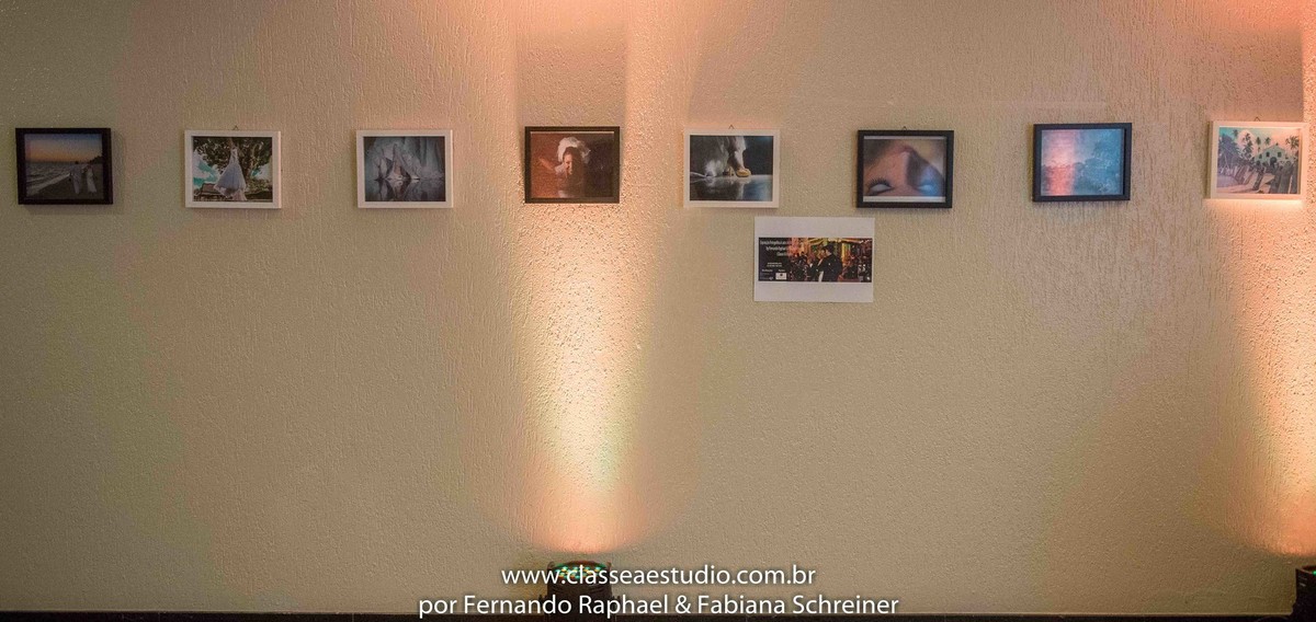 Exposição fotográfica “O casamento dos sonhos” de Fernando Raphael e Fabiana Schreiner com Claudia Matarazzo e Mario Ameni no salão de noivas e festas wedding day