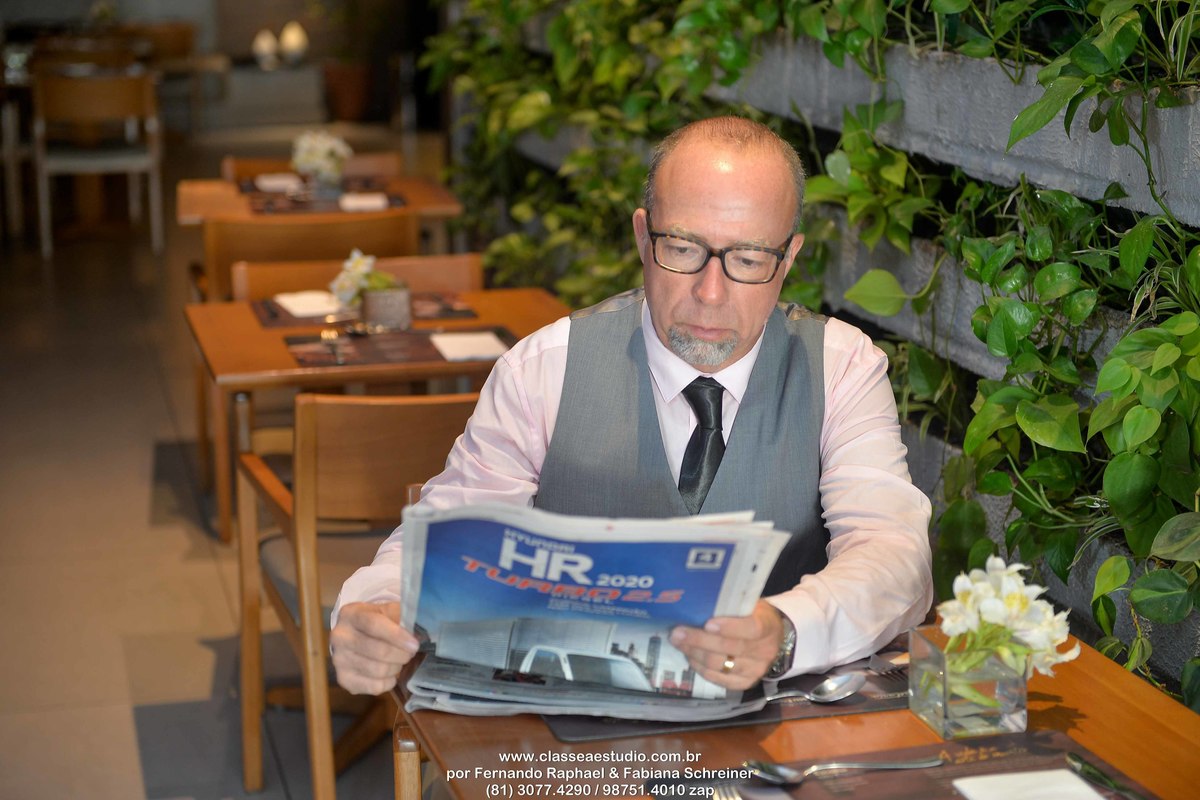 Ensaio fotográfico executivo