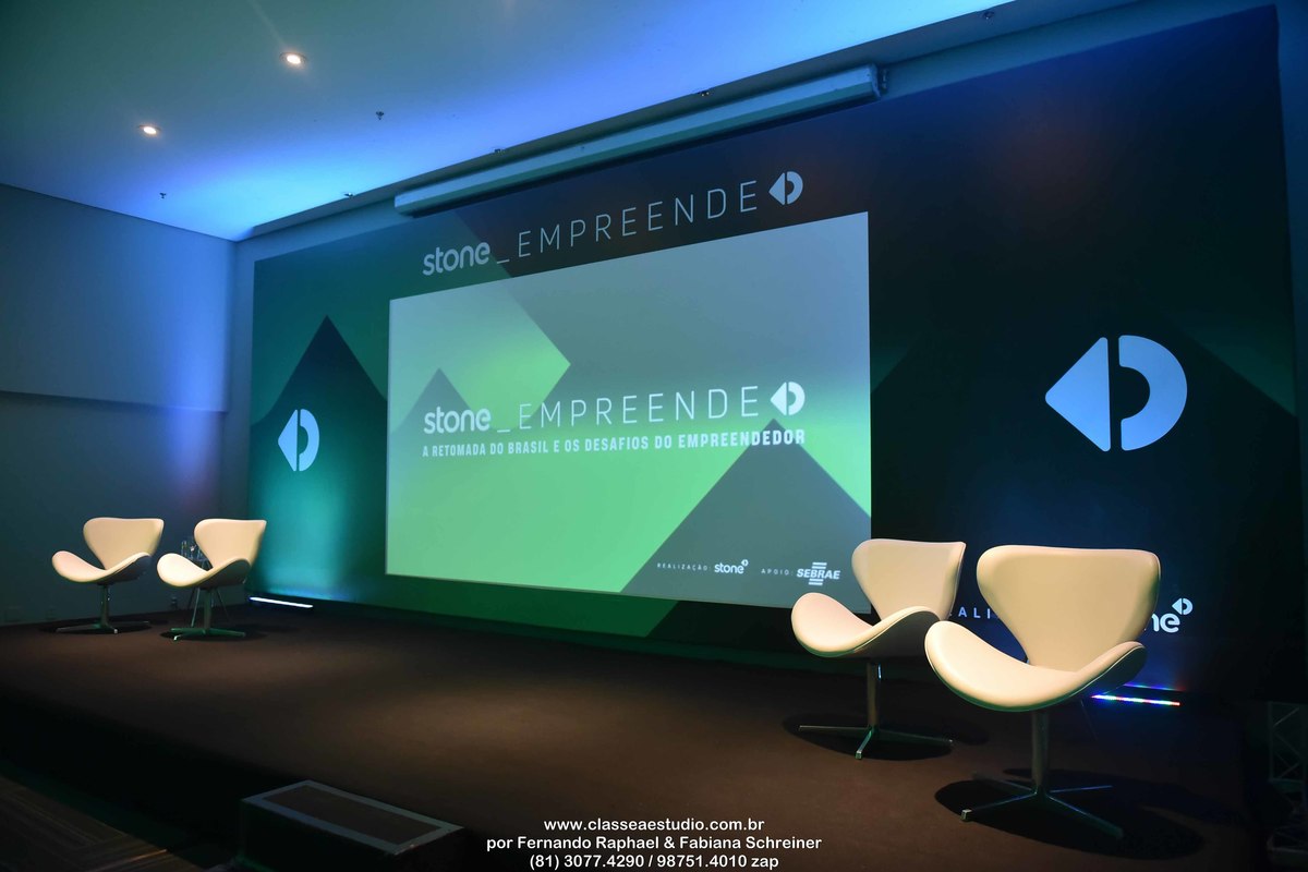 projeção para eventos