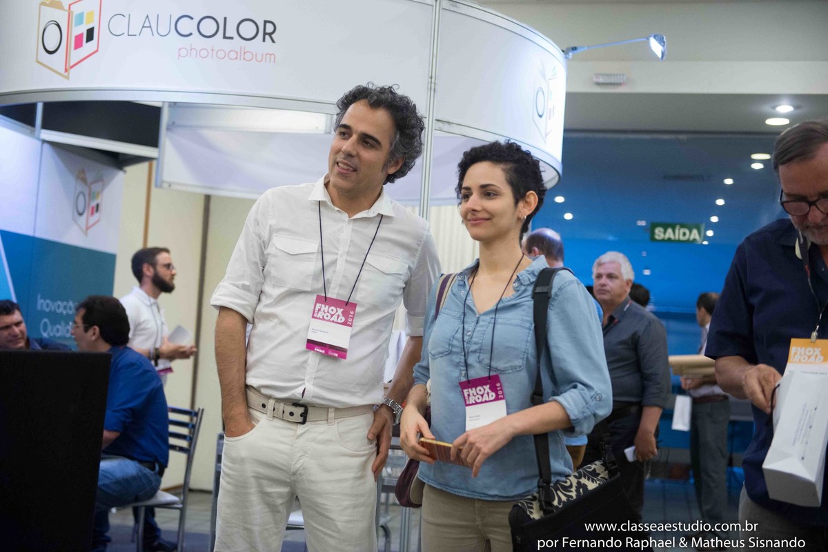 Mozart Mesquita e fotografa Maíra Erlich