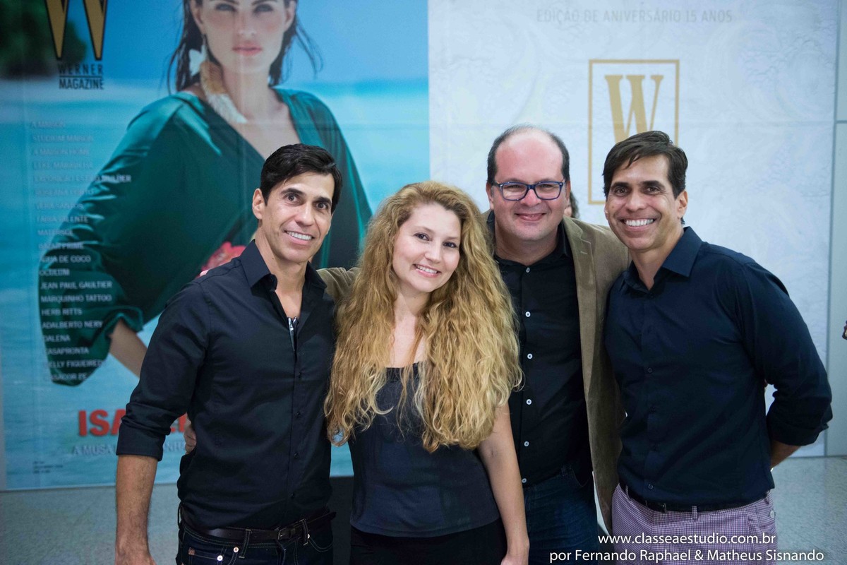 Roberto Holanda, Fernando Raphael, Fabiana Schreiner e Robério Holanda