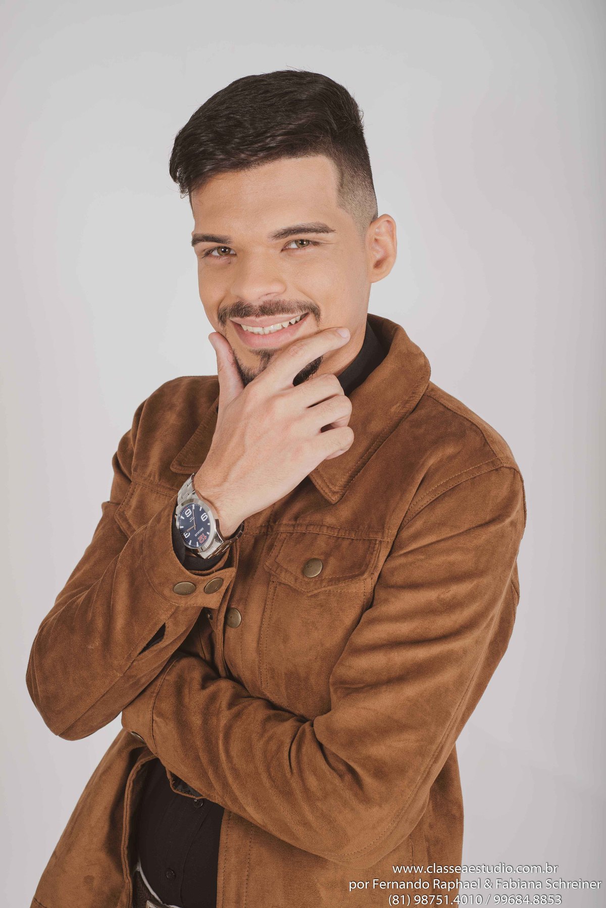 Ensaio fotografico para campanha de marketing digital de executivos