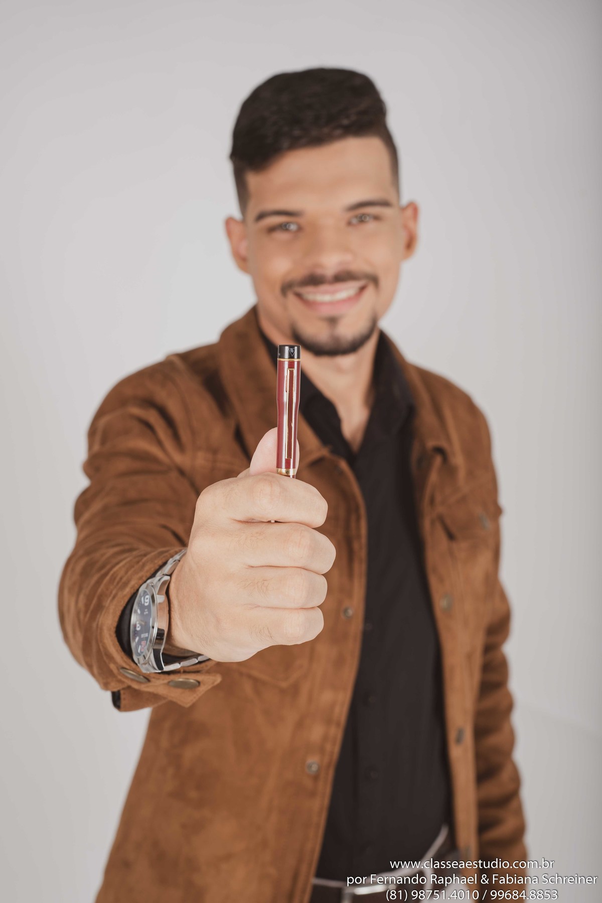 Ensaio fotografico para campanha de marketing digital de coaching