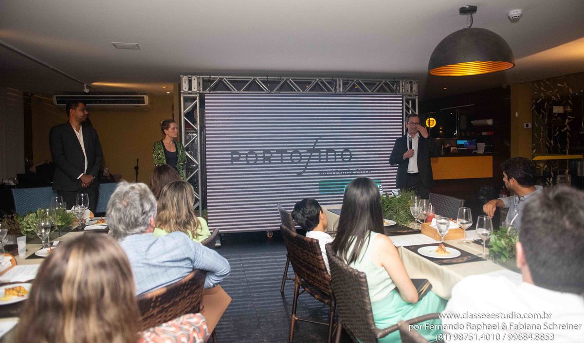 projeção para eventos