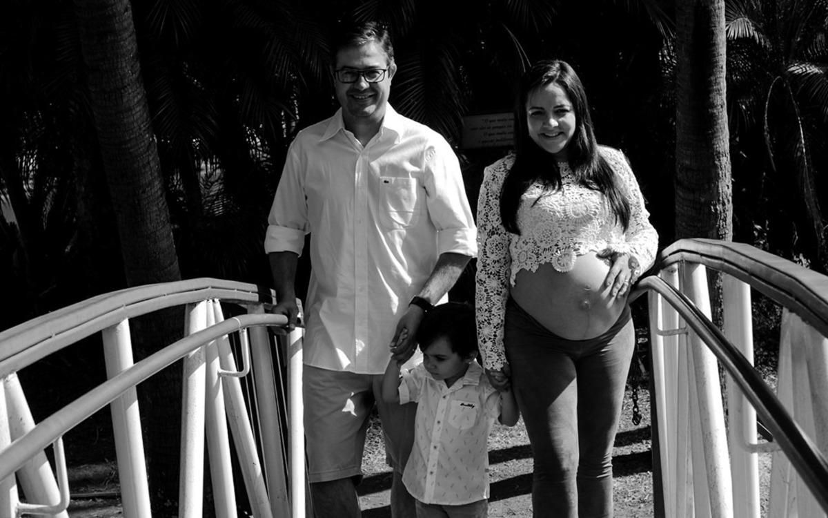 Ensaio gestante no Parque do Sabiá em Uberlândia - MG