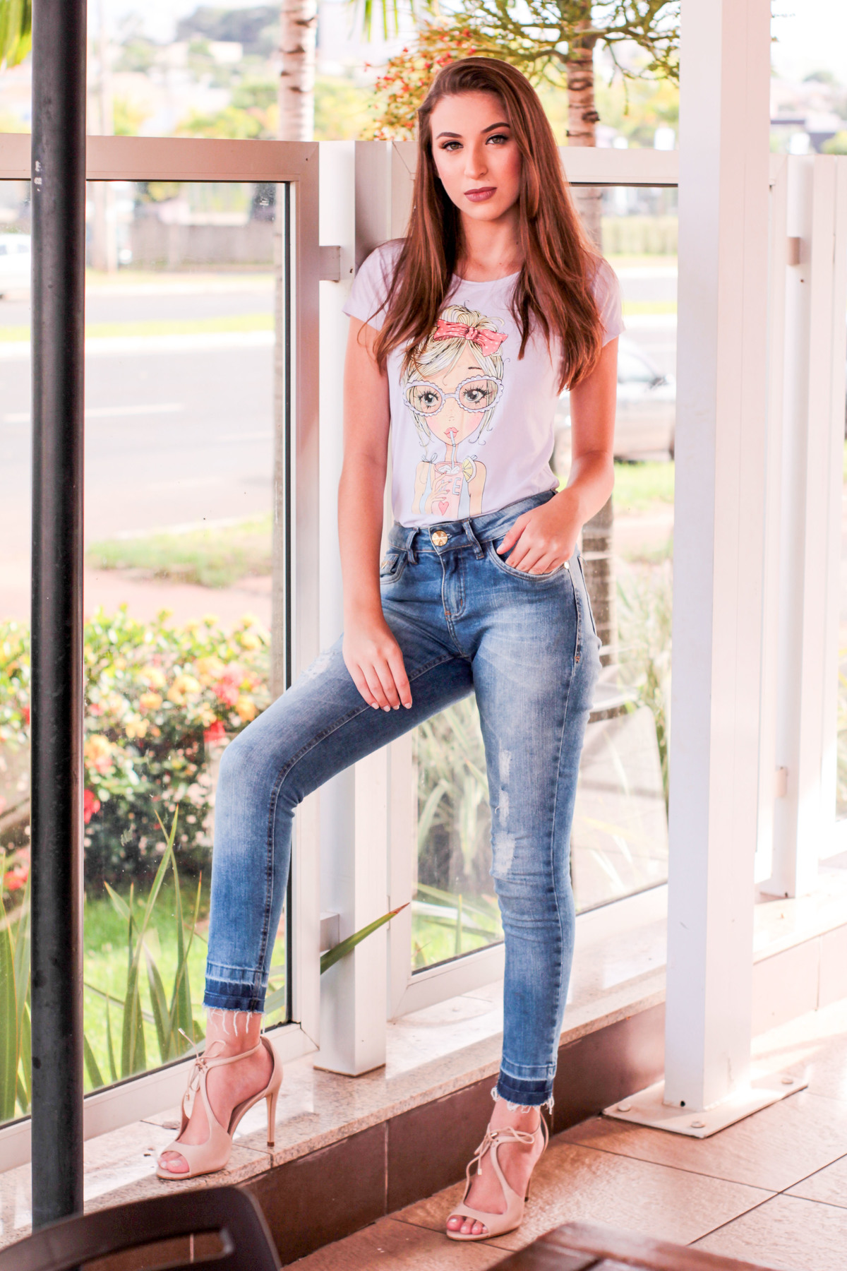 Ensaio de 15 anos na avenida Rondon Pacheco em Uberlândia -MG