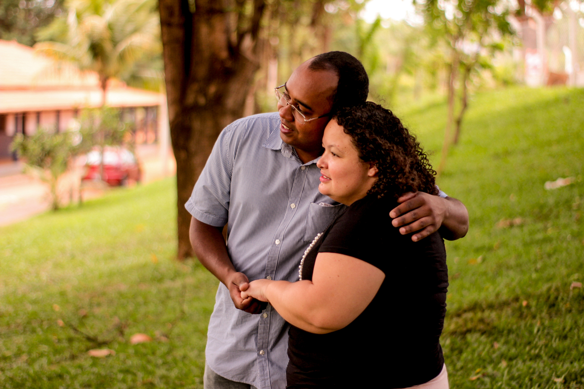 Ensaio casal no Parque do Sabiá em Uberlândia - MG