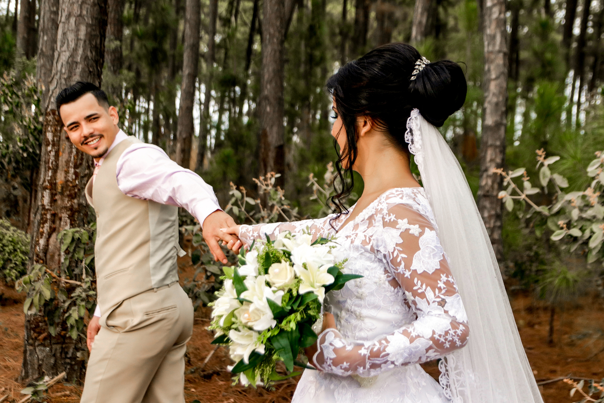 Casamento na Floresta do Lobo em Uberlândia - MG