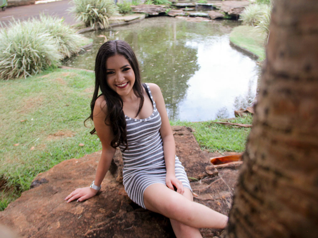 Ensaio 15 anos na Praça Sérgio Pacheco em Uberlândia - MG