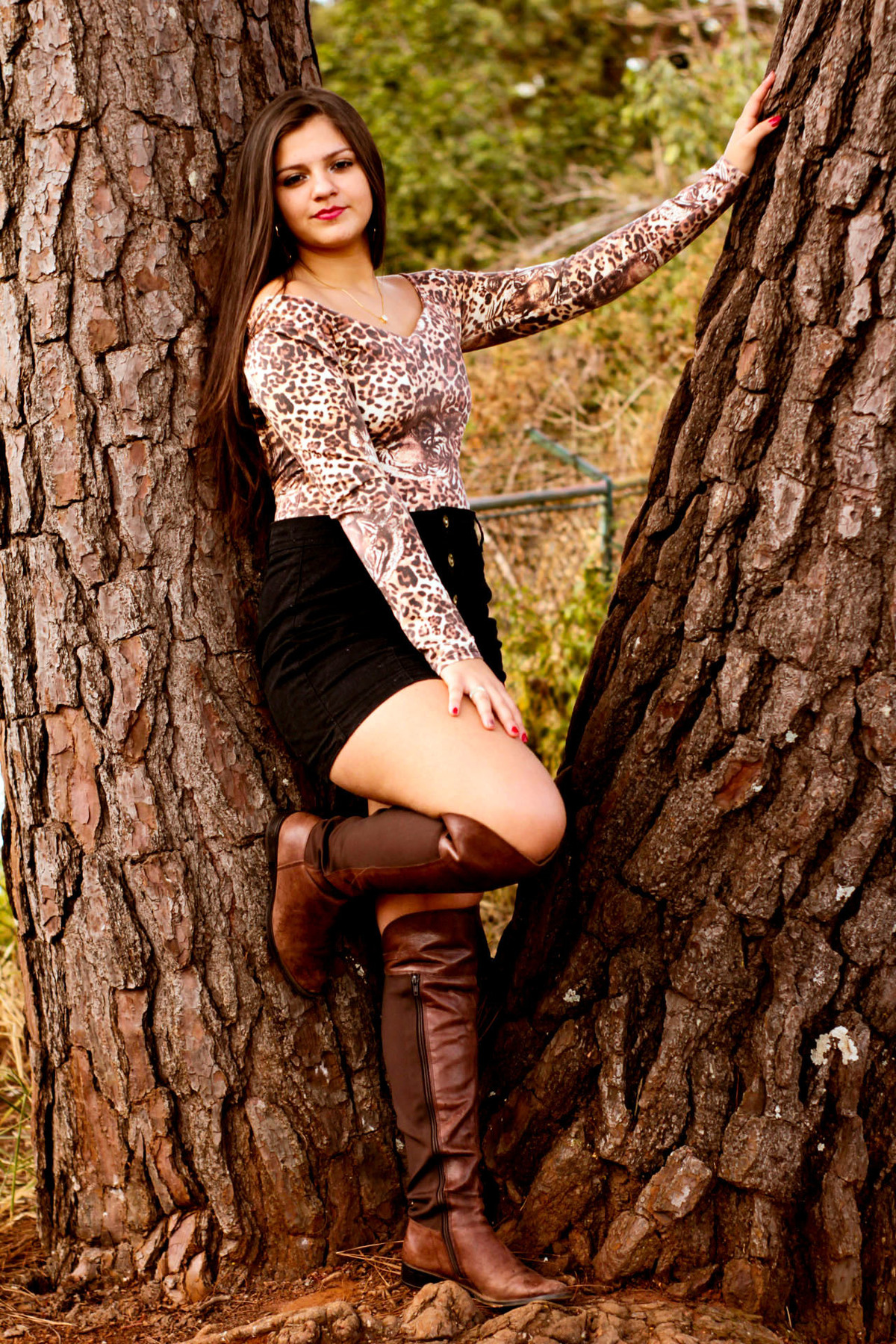 Ensaio de 15 anos no Parque do Sabiá em Uberlândia - MG.