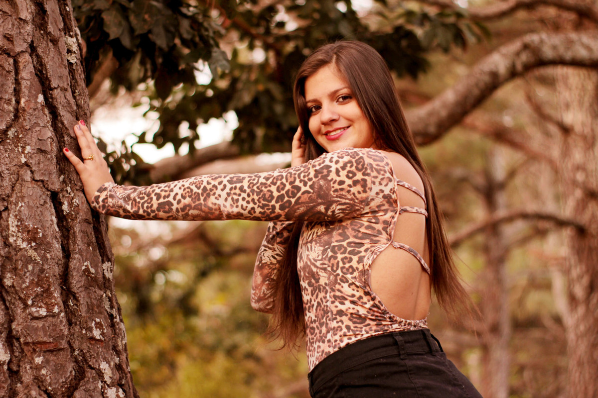 Ensaio de 15 anos no Parque do Sabiá em Uberlândia - MG.