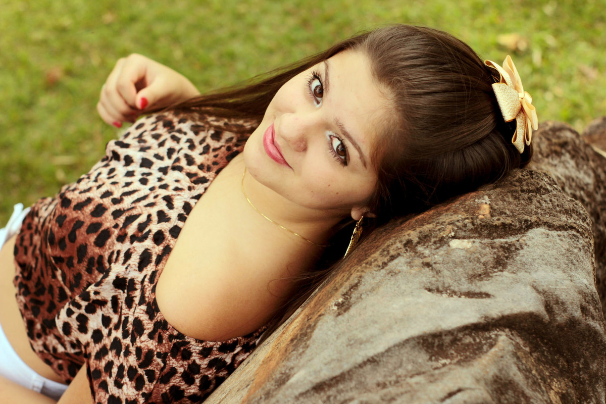 Ensaio de 15 anos no Parque do Sabiá em Uberlândia - MG.