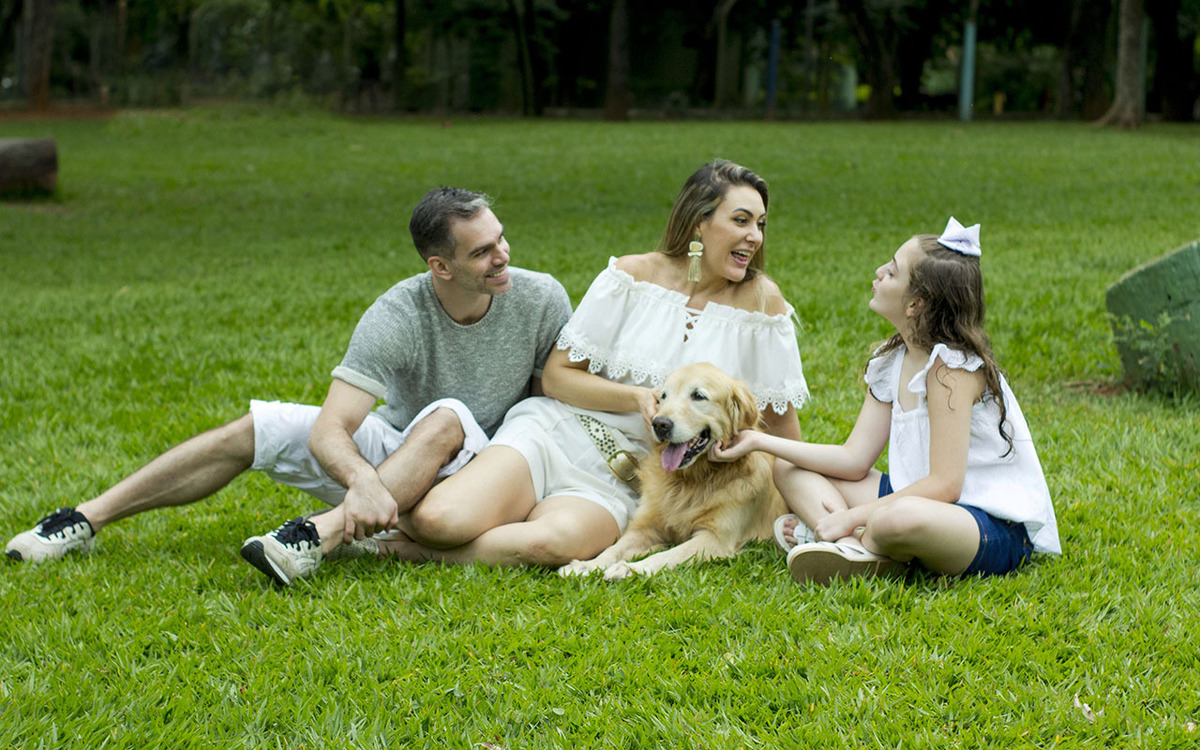 Ensaio família no Parque Municipal Milton Prates em Montes Claros - MG