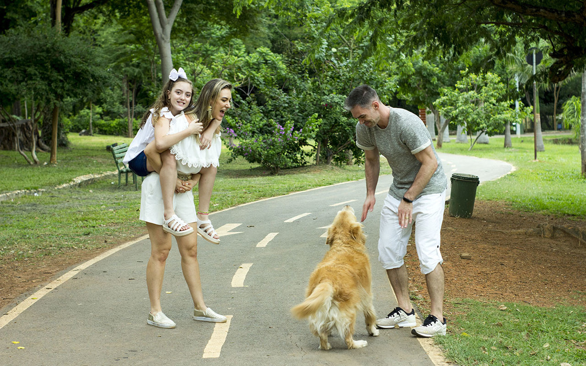 Ensaio família no Parque Municipal Milton Prates em Montes Claros - MG