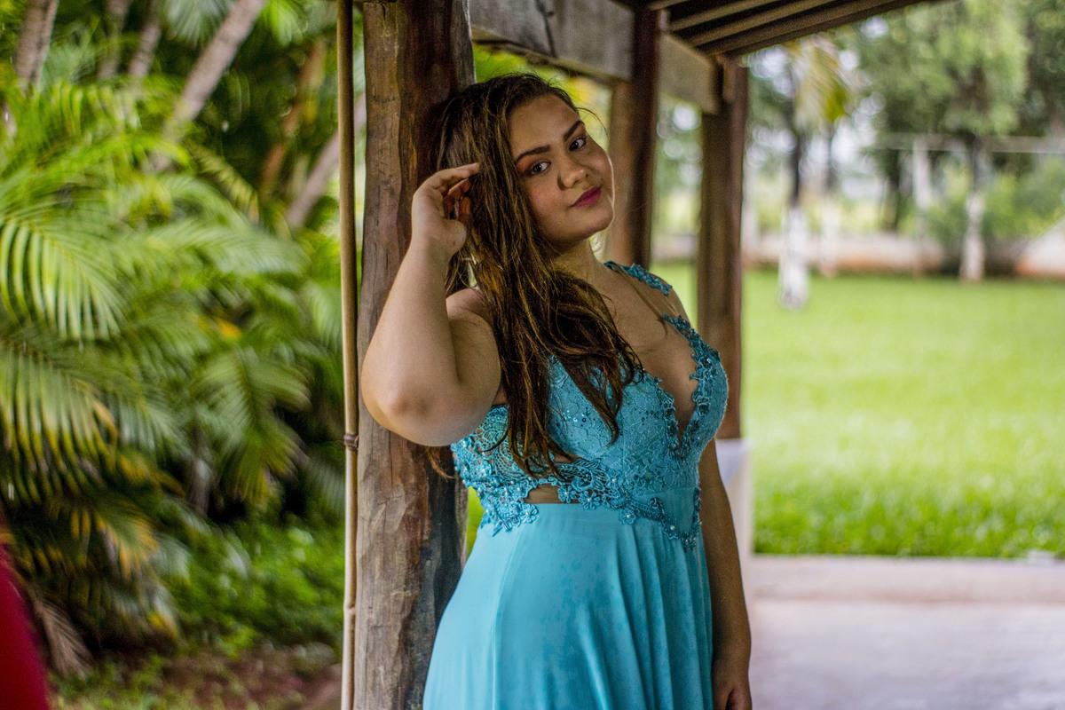 Ensaio 15 anos na Chácara Jockey Camping em Uberlândia - MG