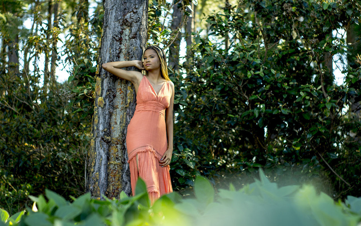Ensaio feminino na Floresta do Lobo em Uberlândia - MG