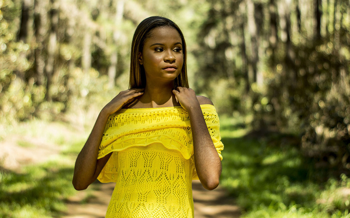 Ensaio feminino na Floresta do Lobo em Uberlândia - MG