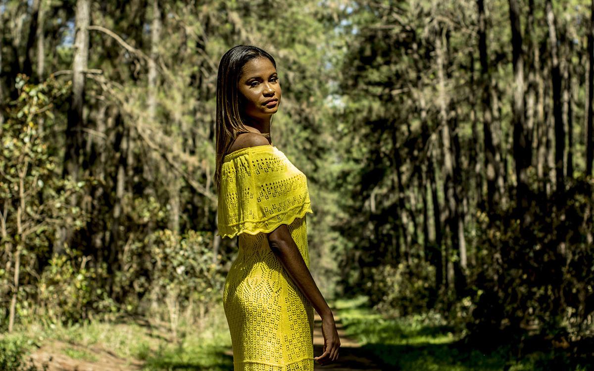 Ensaio feminino na Floresta do Lobo em Uberlândia - MG