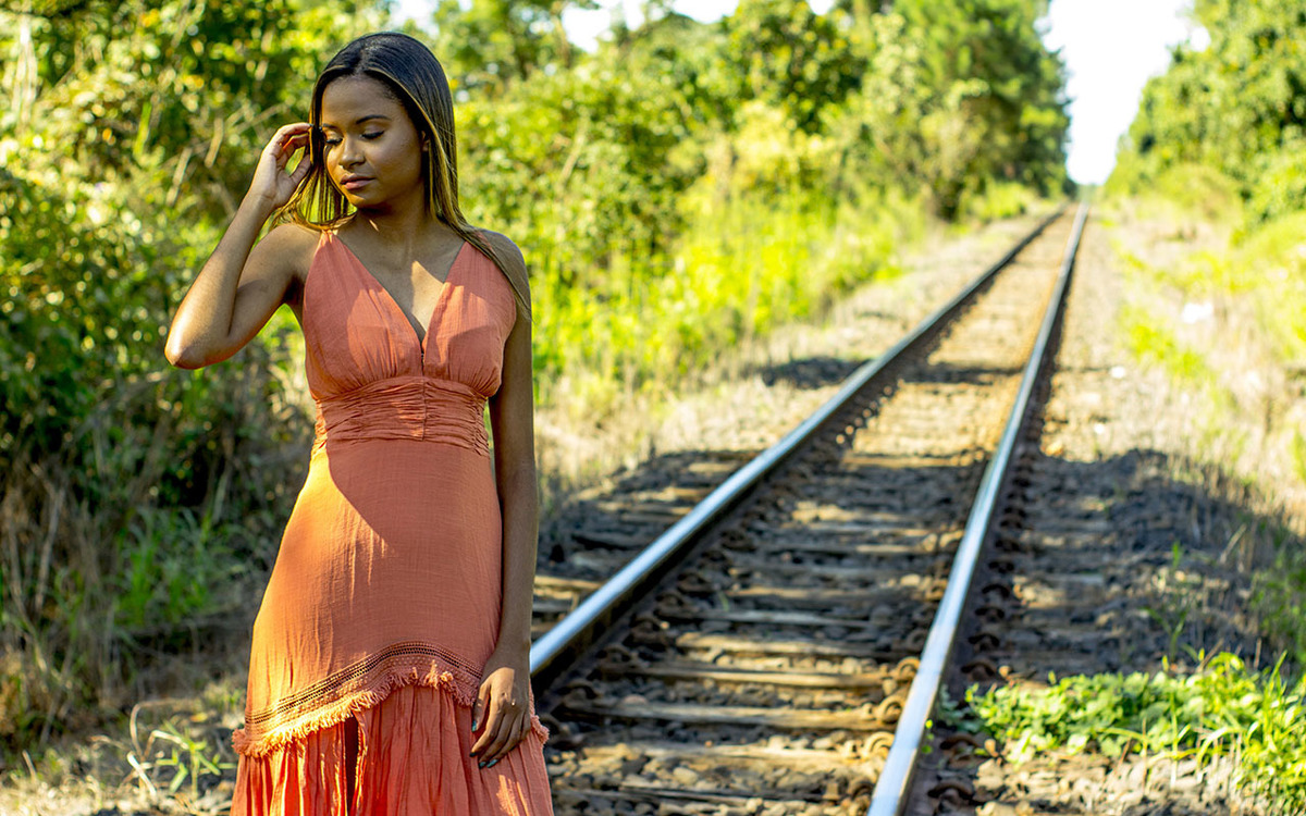 Ensaio feminino na Floresta do Lobo em Uberlândia - MG