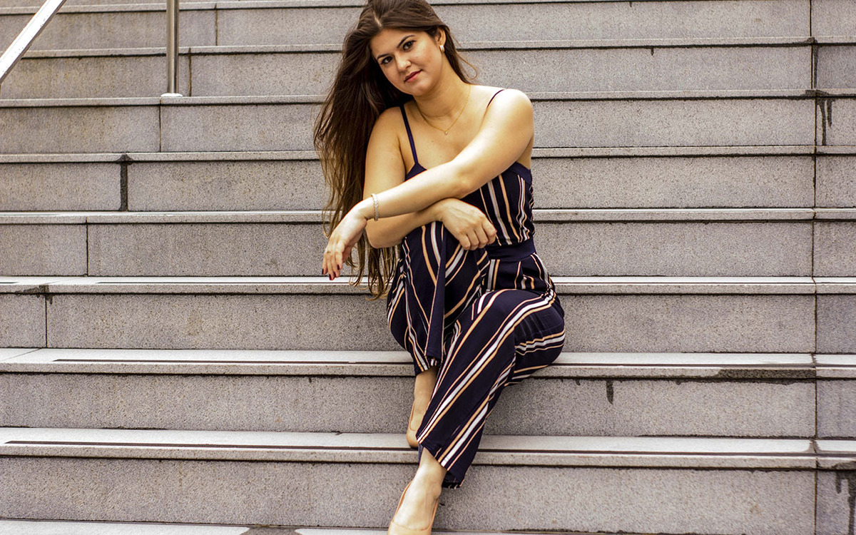 Ensaio feminino no Pátio dos Vinhedos em Uberlândia - MG