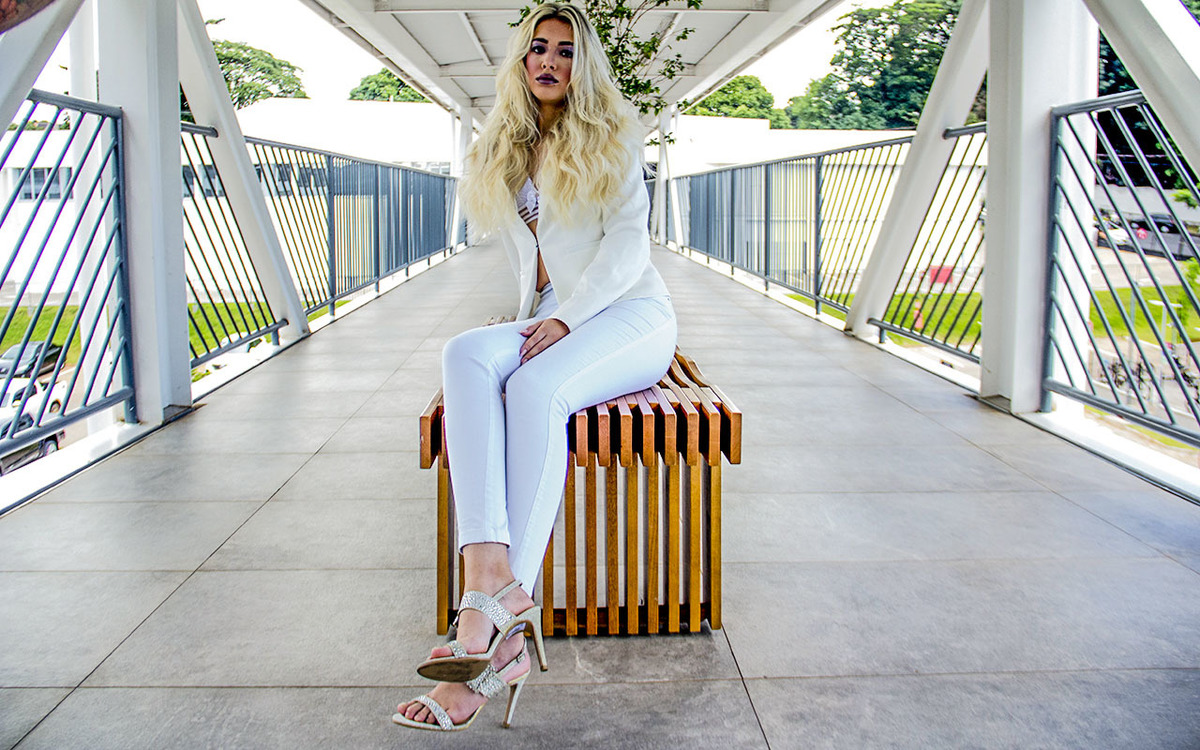 Ensaio feminino no Pátio Sabiá em Uberlândia - MG