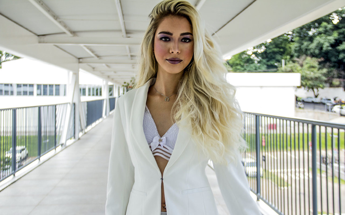 Ensaio feminino no Pátio Sabiá em Uberlândia - MG