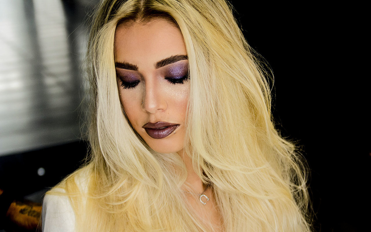 Ensaio feminino no Pátio Sabiá em Uberlândia - MG