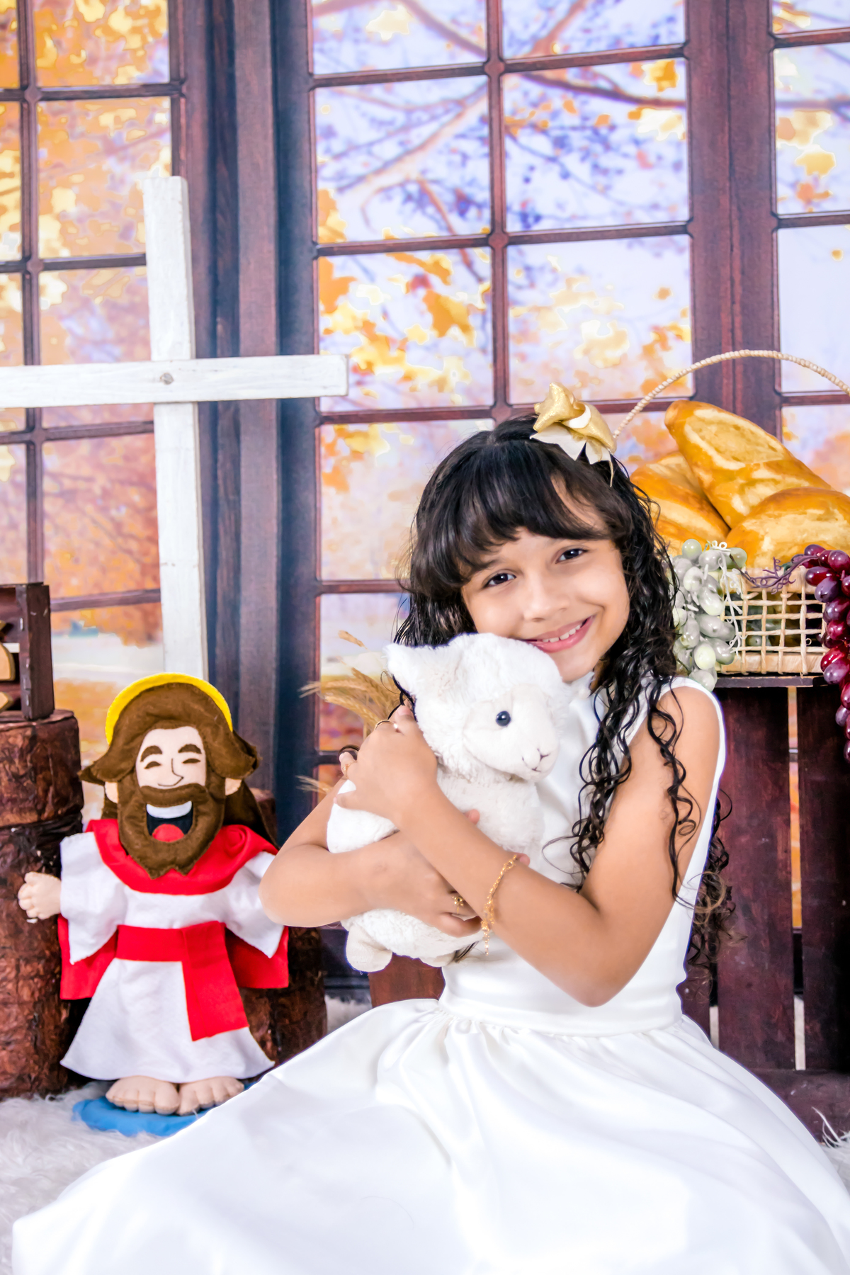 Ensaio de Páscoa Cristã – Ensaio de Páscoa em Estúdio em Cuiabá – 